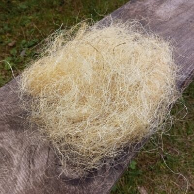 Shredded Sisal Fire Starting Tinder