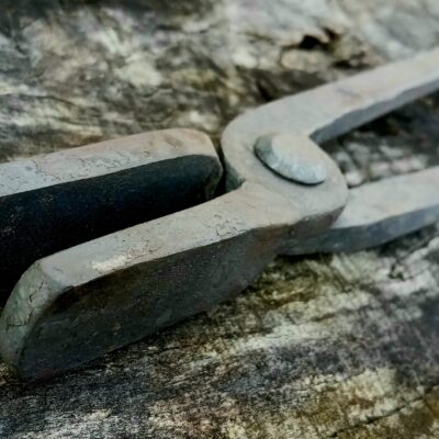 Flat Jaw Blacksmith Tongs